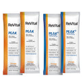 ReVital Nutritional Beverage, 12oz Powdered Drink Mix, Clear Carbohydrate PEAK+ 4-Pack Powder Sticks Mix Kit K, Orange Flavor