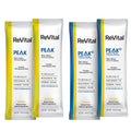 ReVital Nutritional Beverage, 12oz Powdered Drink Mix, Clear Carbohydrate PEAK+ 4-Pack Powder Sticks Mix Kit L, Lemon Flavor